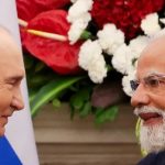 Capi di stato, Russia, India, sfondo floreale