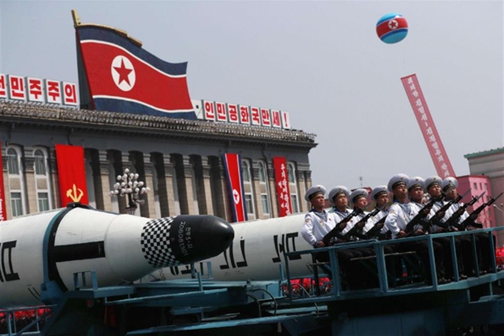 I missili della Corea del Nord