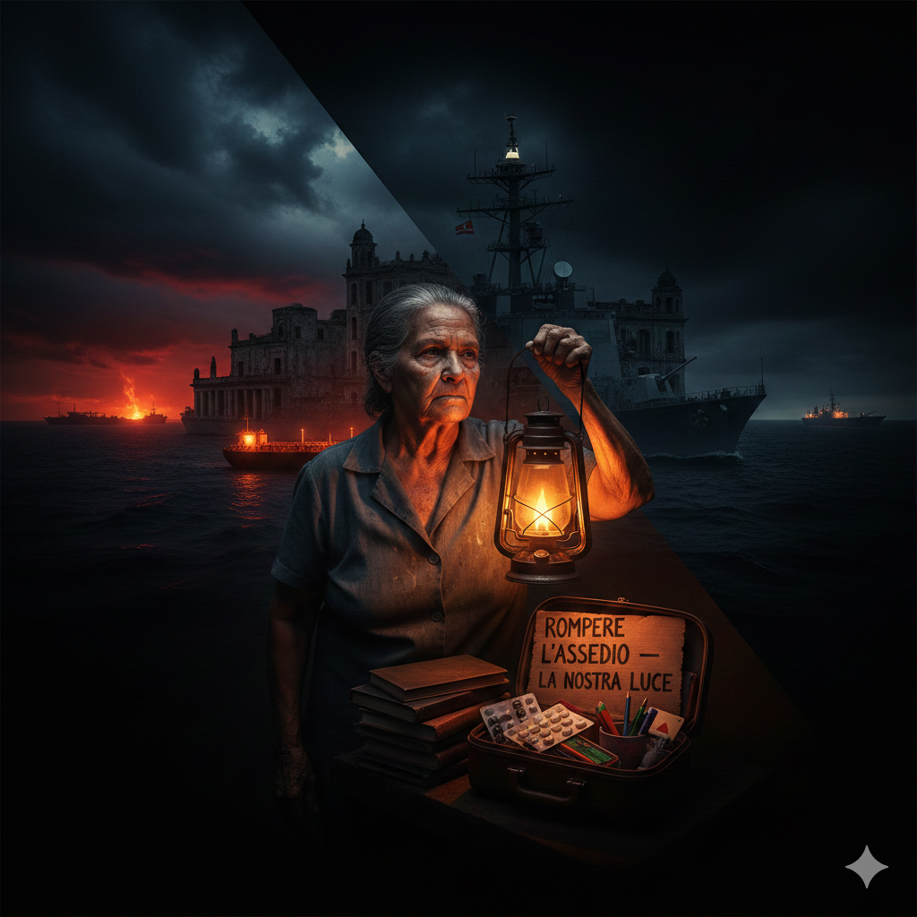 L’Artiglio sul Collo: Il Blocco Navale, il Delirio di Trump e il Tradimento dei "Rivoluzionari" da Salotto