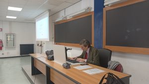 Il Professor Stefano Scarcella Prandstraller. Foto scattata da Maddalena Celano.