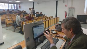 Il Professor Stefano Scarcella Prandstraller. Foto scattata da Maddalena Celano.